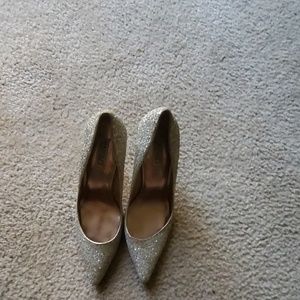 Size 10 Badle Mischka shoes3 inch heels
